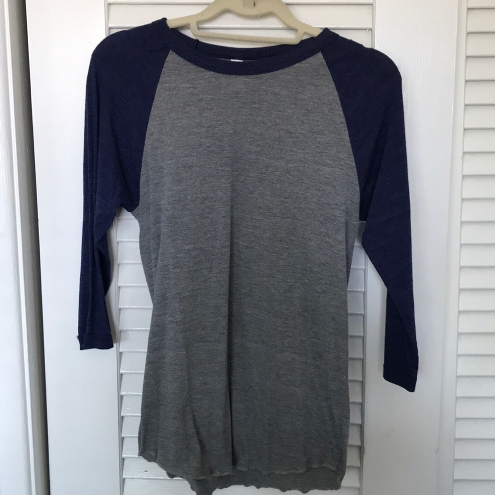 American Apparel Unisex Raglan Tee